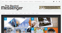 Desktop Screenshot of baptistmessenger.com
